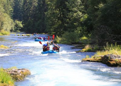 whitewater rafting oregon state