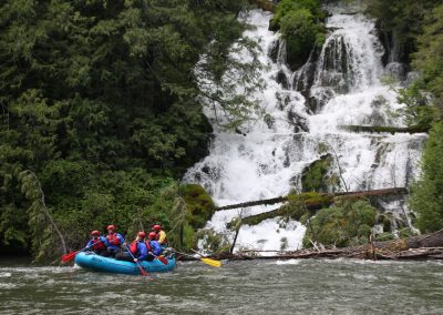 Klickitat River Whitewater Rafting at Wonder Falls