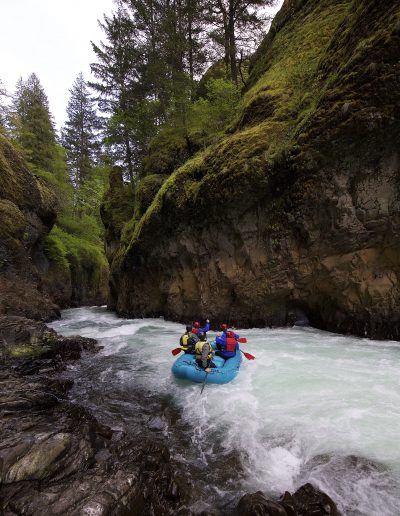 white salmon river lower gorge